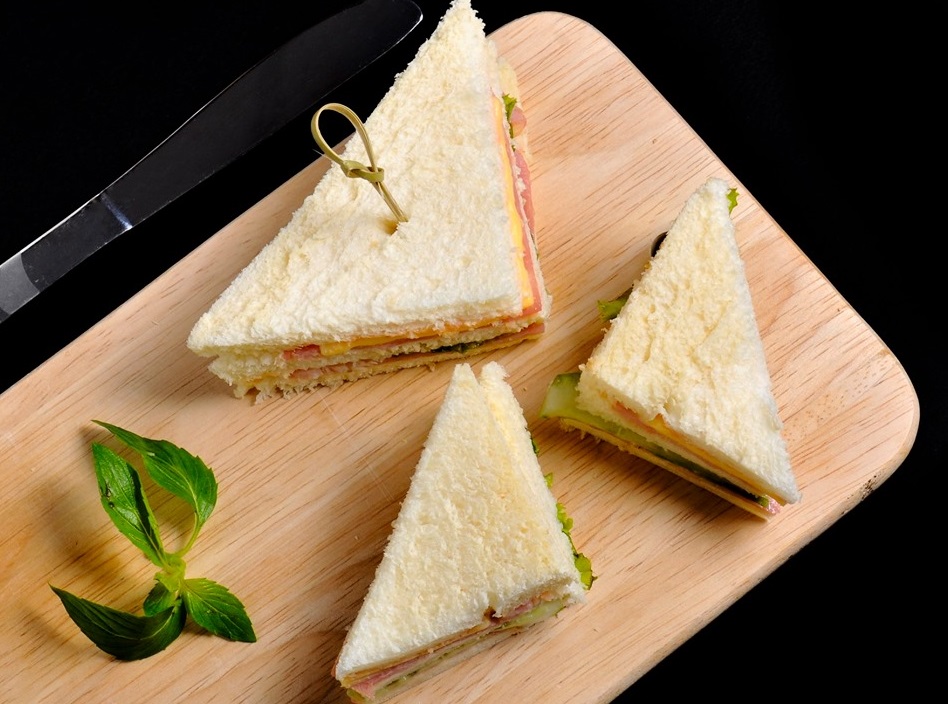 Bánh Sandwich được sử dụng trọng tiệc trà tại các hội nghị