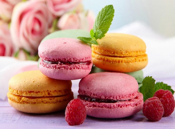 Macaron là loại bánh Teabreak được yêu thích