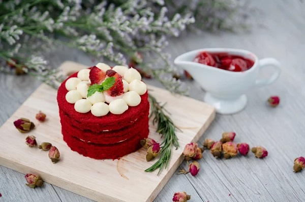 Bánh Red Velvet không thể thiếu trong bữa tiệc Teabreak