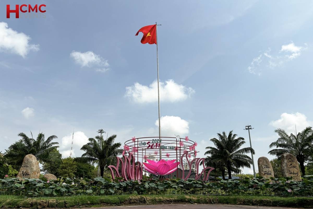 Không gian lễ hội được thực hiện bởi HCMC Events
